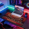 Custom Name Personalized Arsenal F.C Pattern Mousepad, Laptop PC Desk Mat, Decorative Desk Mat for Home Keyboard Pad Gift