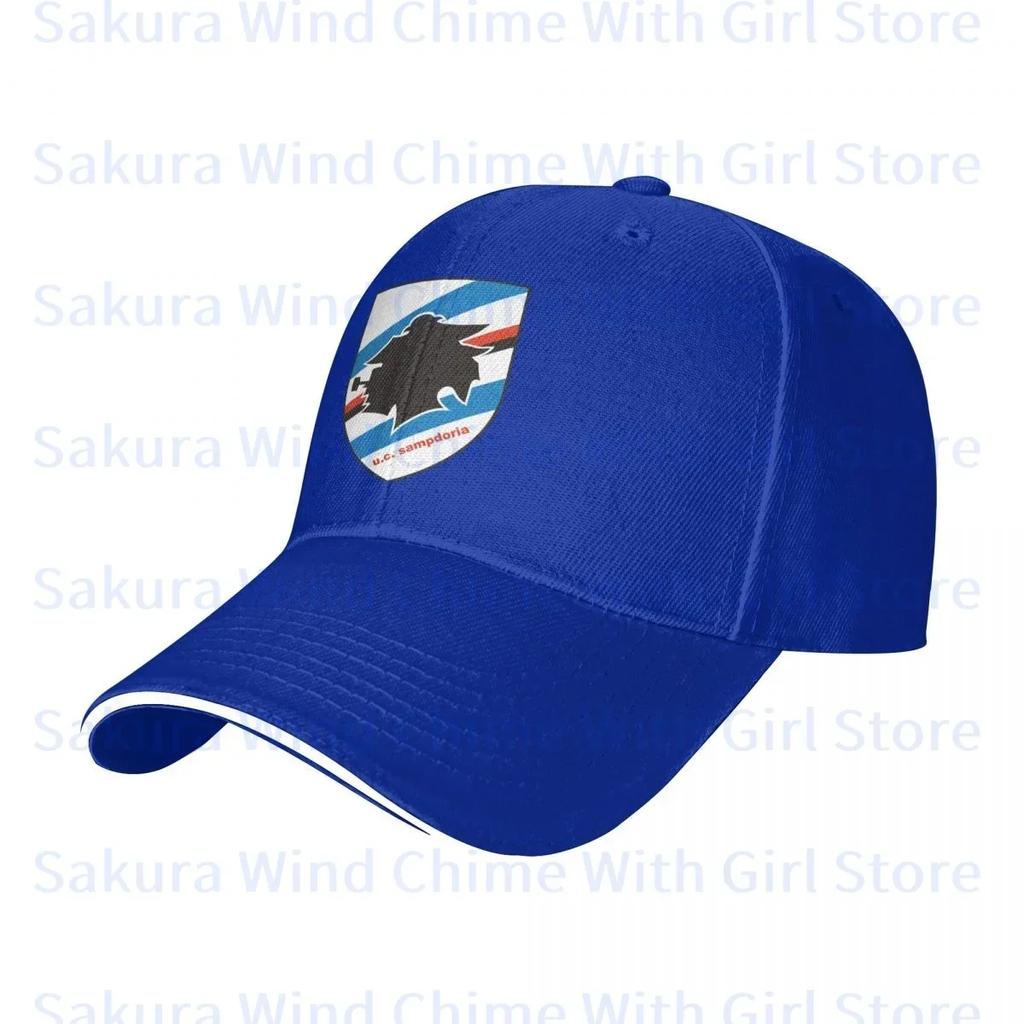 Модная Бейсболка Sampdoria для унисекс ПОЛИЭСТЕР Кепки Регулируемая Кепка Повседневная Кепка Водителя Грузовика