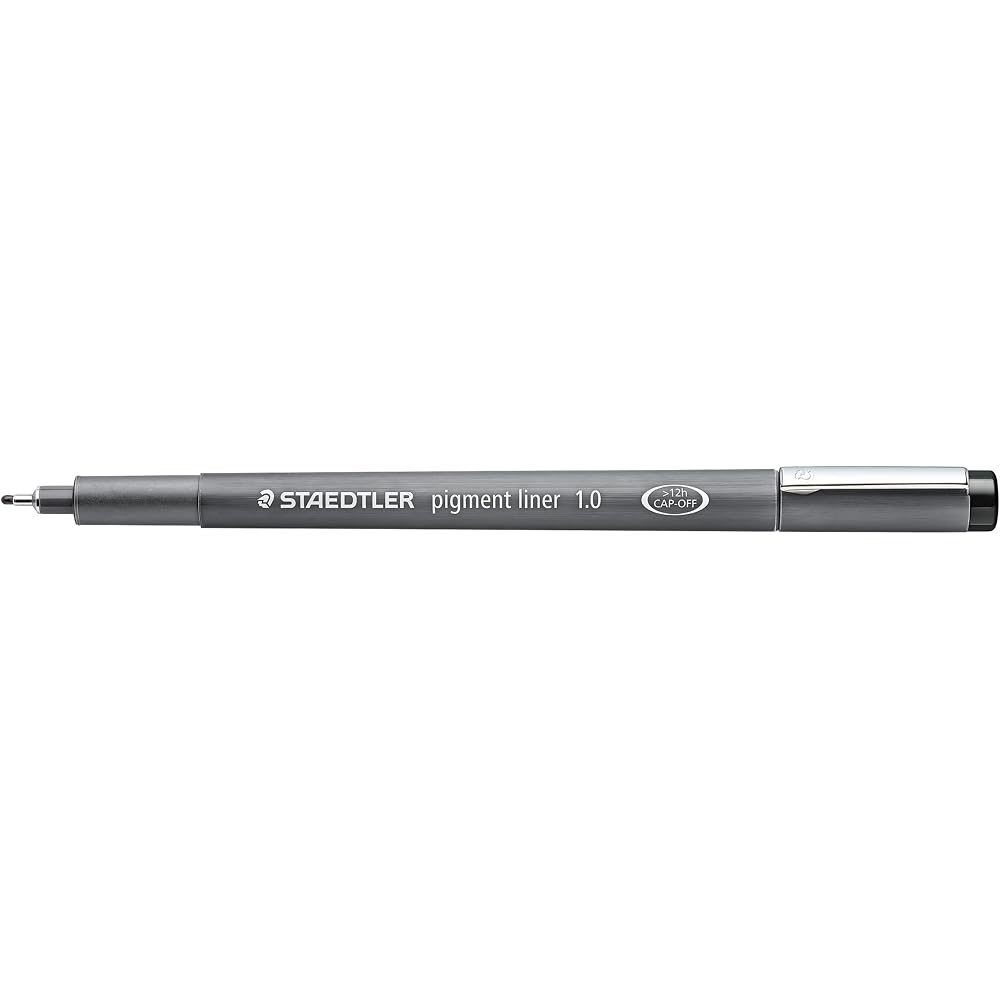 Staedtler Водостойкий пигментный лайнер Черный 1,0 мм 10 шт. 308 10-9