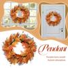 Wreath,Leaf Wreath, Door Hanging Decoration, Festival Props, Hanging Window Wall Hanging