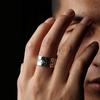 Ретро Монгольское Кольцо SOYOMBO для Мужчин Серебристого Цвета Панк Готика Открытое Кольцо Ручной Работы Благословляющее Украшение Унисекс Аксессуары Подарок для Влюбленных