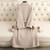 Double-sided Cashmere Coat Women's Medium and Long Autumn and Winter Clothing New Slim Fashion Woolen Coat