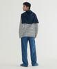 COVERNAT Striped Long Sleeve Dusty Blue