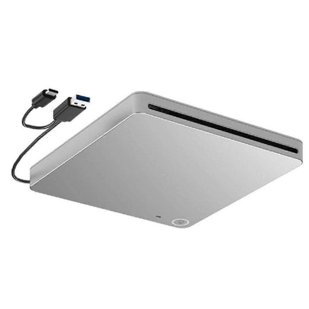 Внешний 3D Blu-Ray DVD-привод, USB 3.0 и Type-C Blu-Ray CD DVD-привод Плеер Ультратонкий щелевой CD DVD-записывающее устройство