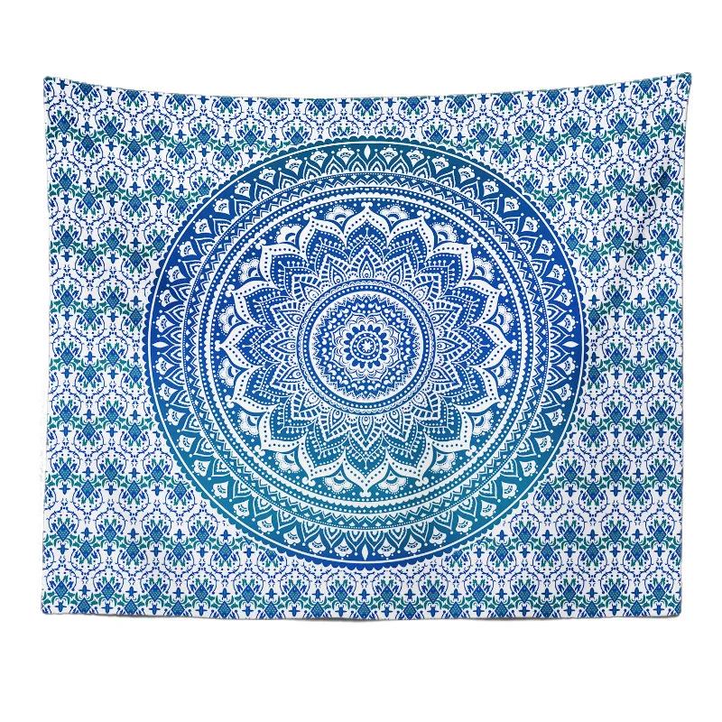 Домашний Декор Мандала Гобелен Бохо Этническая Прикроватная Сцена Фон Ткань Висит Пляжное Полотенце