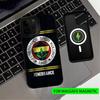 Крутой чехол для телефона с узором Фенербахче-Турция для iPhone 17, 16, 15, 14, 13, 12, 11 Plus, Pro Max Магнитный для Magsafe Беспроводной зарядки