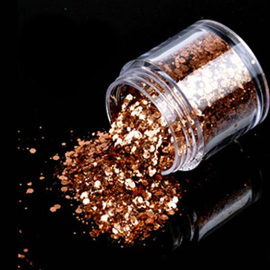 10g Nail Art Glitter Powder Holographic Sequins Manicure DIY Tools Laser Pigment