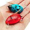 1Pcs Crank Floating Wobblers Insect Bug Lure 4cm/3.8g Hard Bait  Sea Beetle Bass Carp