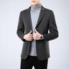 Firstview Men's Business Casual Double-faced Wool Lapel Overcoat FV24D1125