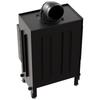 Fireplace Insert KRATKI LUCY Left 12 kW Ø200 Closing and Mounting Kit