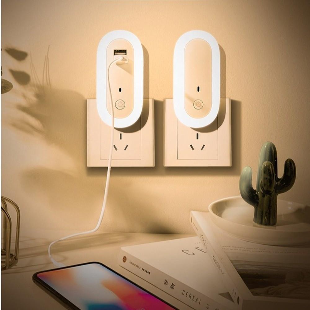 with Remote Control Bedroom Light Dimmable Bedside Lamp Portable LED Night Lamp