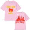 Kanye West College Dropout T Shirt Music Album Harajuku Print Unisex Unisex Short Sleeve TShirts Casual Hip Hop Streetwear Tees