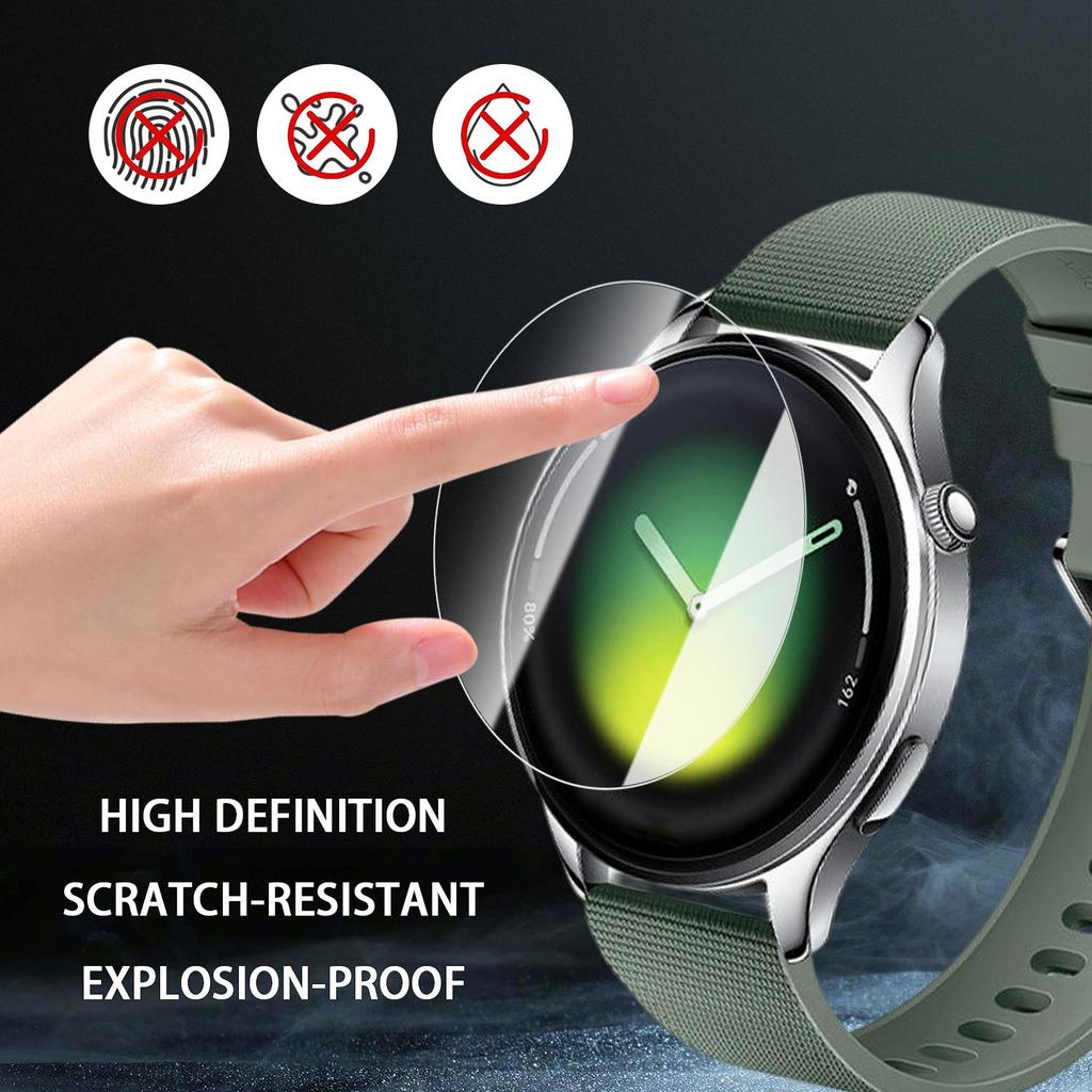 Для Xiaomi Watch S5 Защитные стекла с комплектом для легкой установки 9H Твердость Закаленное стекло Взрывозащитная пленка для Mi Watch S5