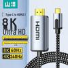 SAMZHE Кабель-адаптер Type-C на HDMI 2.1 8K