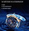 LIGE 2020 New Mens Watches Wrist Watch Quartz Clock Blue Watch Men Waterproof Sports Chronograph