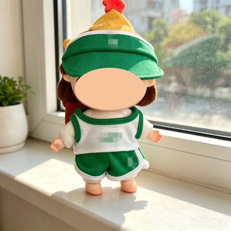 [Cloth Only]  Nyota Plush Toy Clothing - Casual Sports Outfit Doll Accessory