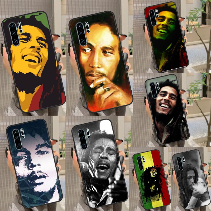 Reggae Singer Bob Marleys Case For Huawei Nova Y90 Y70 Y61 Y60 5T Nova 9 10 SE 3i 7i 8i 11i P40 P30 Lite P60 Pro Case