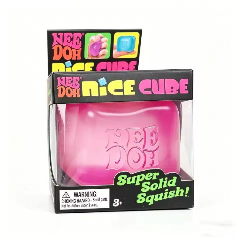 Needoh Nice Cube Сенсорный Снятие Стресса Игрушка-Фиджет для Тревоги и Концентрации Настольный Сенсорный Куб для Взрослых и Детей