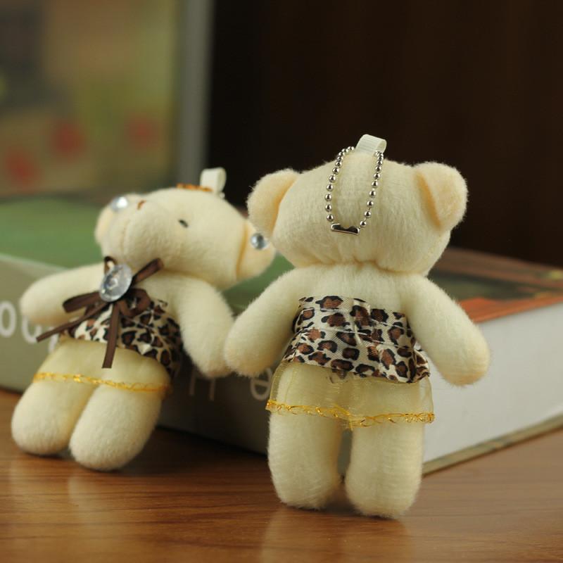 Очаровательный свадебный плюшевый мишка, мягкая игрушка из короткого плюша