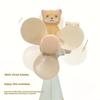 Cute Hand Fan Cartoon Handheld Summer Fan Manual Mini Portable Small Hand Cooling Fan for Kids Adult Home Outdoors