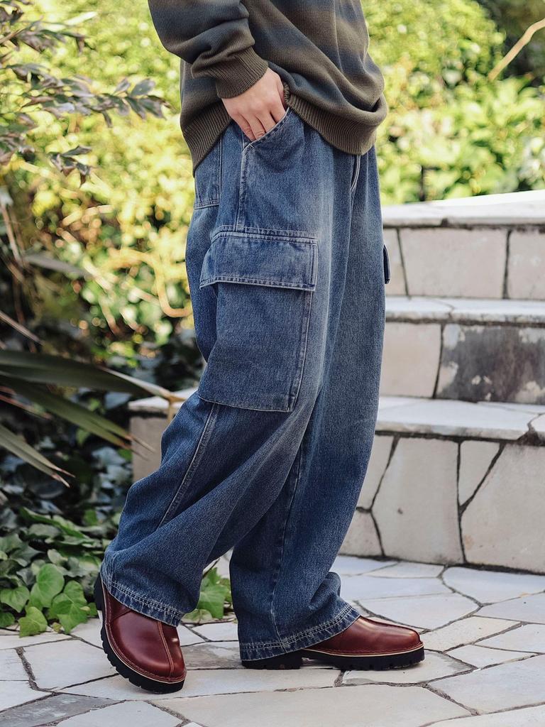 Life Store by Painter Denim 6 карманные брюки-карго INDIGO [Beaming BEAMS] мужские S_92240434147