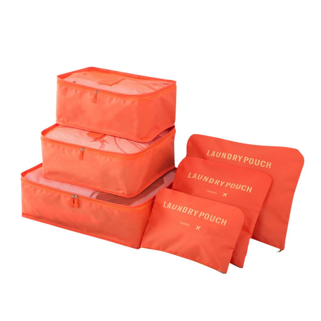 Travel Six-piece Storage Bag Set Travel Suitcase Storage Bag Clothing Packing Bag Storage Bag