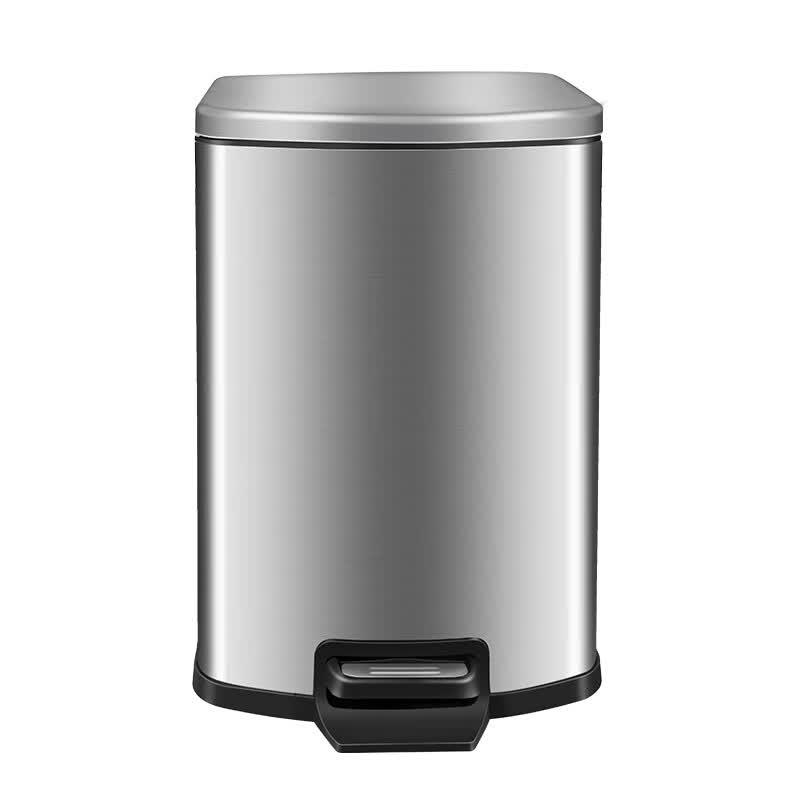 Supercloud Stainless Steel 9L Foot Pedal Trash Can