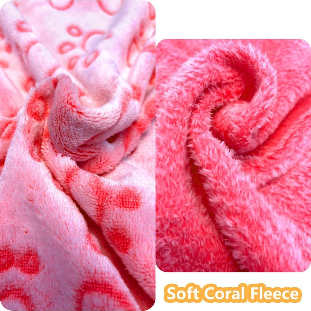 Сверхмягкие одеяла для собак с отпечатками лап - Машинная стирка, Уютные подушечки-подушки для домашних животных для использования в помещении и на улице - Идеально подходят для маленьких и средних собак