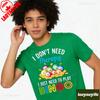 I Dont Need Therapy Unisex T Shirts I Just Need To Play Bingo Girl TShirt Beach Moto Biker Funny Kawaii Harajuku Aesthetic Tops