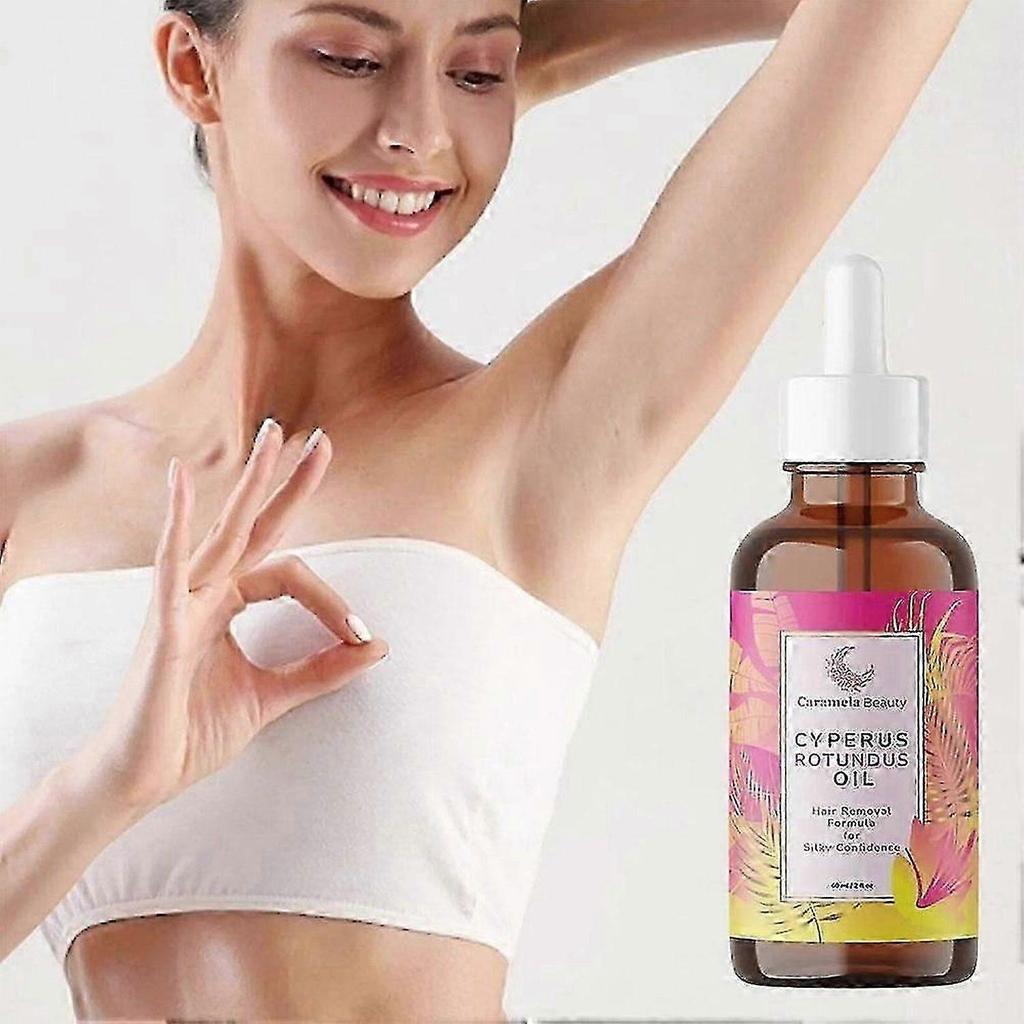 for Cyperus Rotundus Oil 60ml Natural Post Hair Removal Skin Recovery Soothes Redness Moisturizes Follicles Prevents Ingrown Hairs Fragrance Free-jc-j