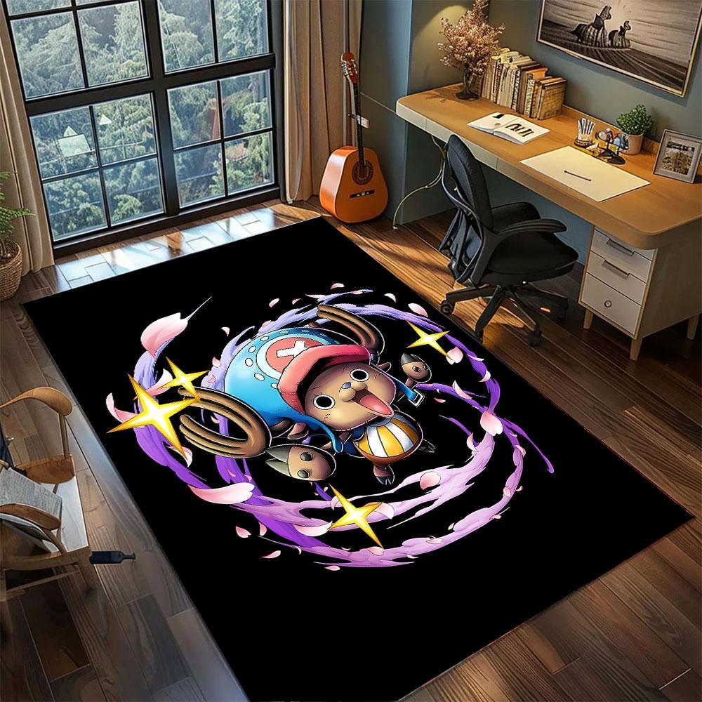 One Piece Brook Soul King Carpet for Living Room Bedroom Home Decor Cool Movie Mat Play Floor Mat