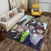 Anime Style Girls Group Art suitable as a non-slip mat for the living room or bedroom sofa