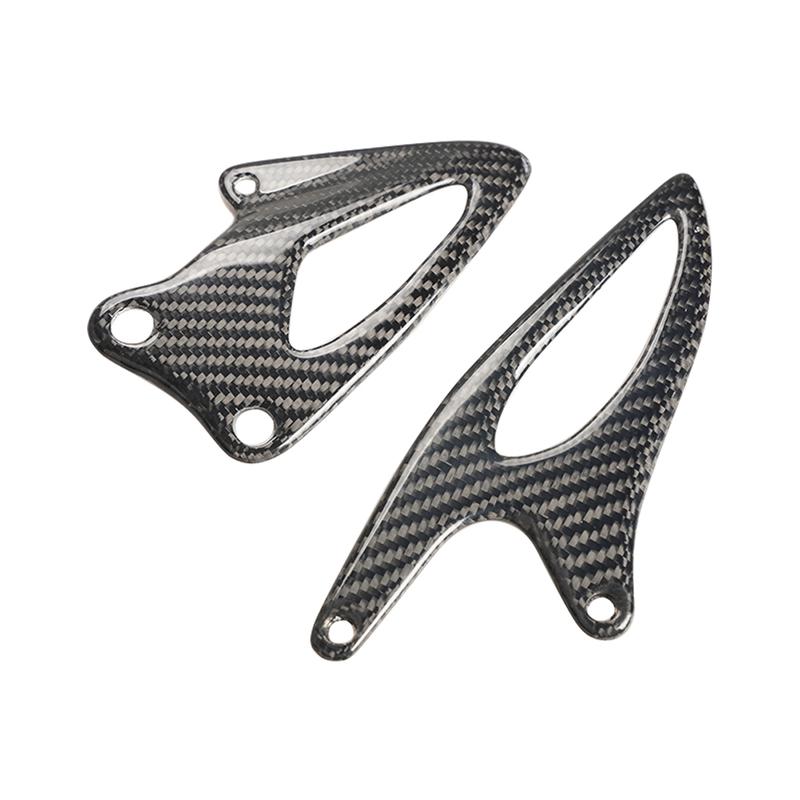 Защита педали и пятки из углеродного волокна для Yamaha YZF-R1 / R1M 2020-2025, Защита подножки мотоцикла