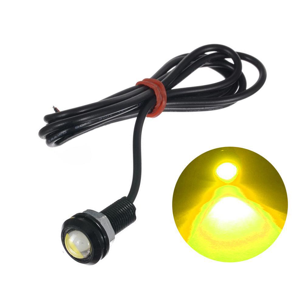 1 шт. 18 мм автомобильный Eagle Eye DRL светодиодные дневные ходовые огни сигнальные огни заднего хода автомобили светодиодные Ba S2N1