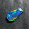 Lab-Created Opal Loose Gemstone Multi Color Fancy Cut Doublet 11.65 ct for Jewelry Making and Crafts