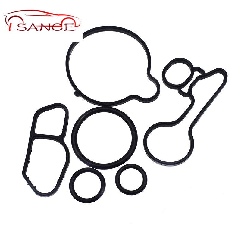 Engine Oil Cooler Filter Gasket 55565385,55568536,55568539,55568540,55565619 For Chevrolet Cruze Sonic Trax 1.4L Turbo