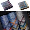 Men's Handkerchief Soft and Breathable Cotton Handkerchiefs Exquisite Pattern Sweat-absorbent