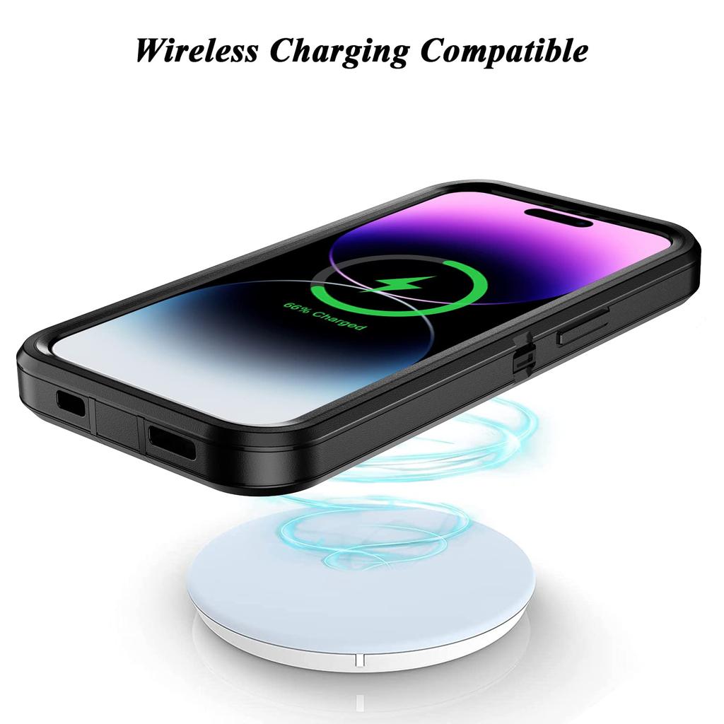 Чехол для iPhone 15 14 13 12 11 Pro Max XS XR 8 7 Plus сверхпрочный противоударный прочный защитный чехол с подставкой