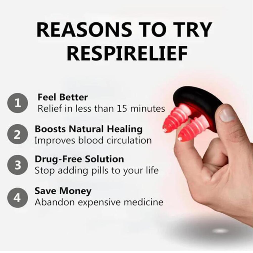 Smart Infrared Nasal Therapy Device Rhinitis Machine Low Frequency Pulse Nose Massage for Improving Nasal Ventilation Wireless Portable Rechargeable