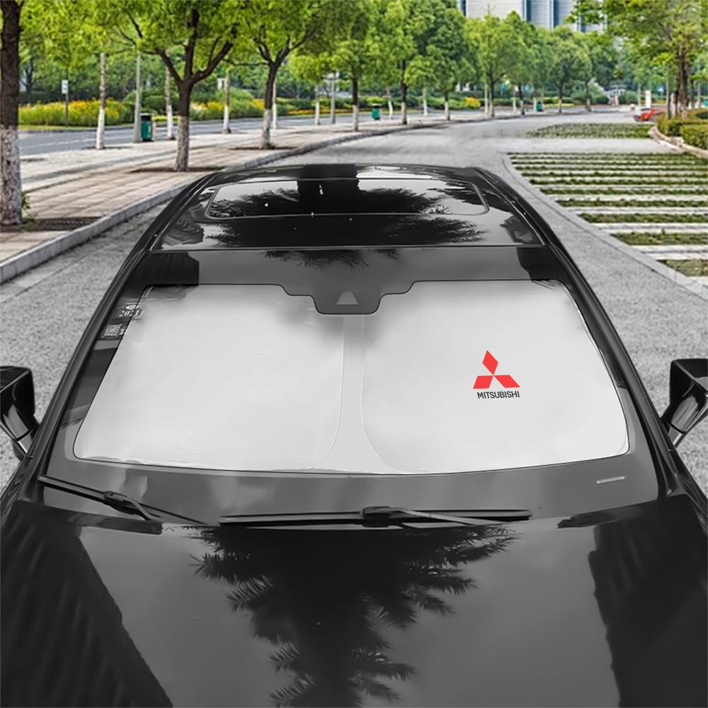 Car Windscreen UV Sunshade Protection Shield for Mitsubishi Lancer Pajero Outlander Eclipse Galant Triton RALLIART ASX EX