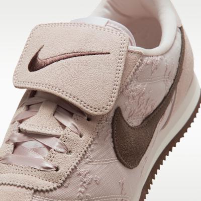 Nike Cortez Текстильные Низкие Повседневные Кроссовки Женские Розовые