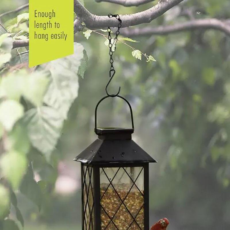 Plant Hanging Chains for Flower Pot Basket Versatile Length Sturdy Metal for Bird Feeder Planters Lanterns Ornaments Home Garden Support