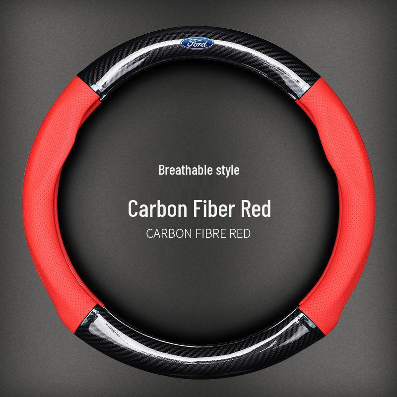 Чехол на руль для Ford: Focus, Mondeo, Escort, Edge, Fiesta, EcoSport, Mustang