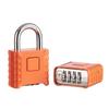 Waterproof Password Code Locks Zinc Zinc Alloy Drawer Cabinet Lock Combination Padlock  Gate Hasp Storage