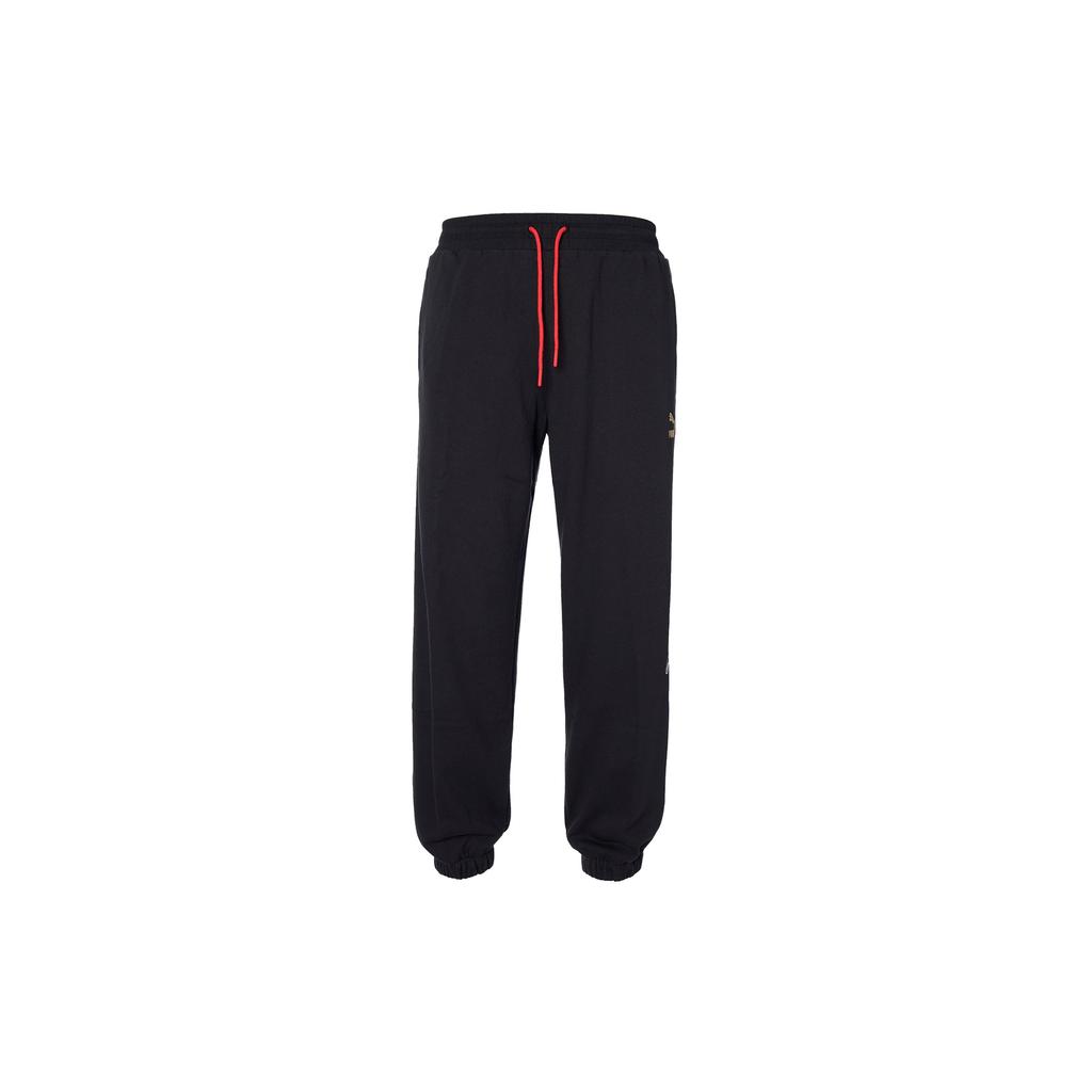 Puma Sports Casual Running Breathable Long Pants Men Bottoms Black 536572-01