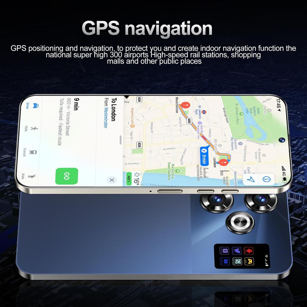 Смартфон S25 с Ultra HD экраном, 16 ГБ + 1 ТБ памяти