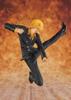 TAMASHII NATIONS Figuarts ZERO ONE PIECE Черноногий Санджи, примерно 130 мм, АБС и ПВХ, окрашенная, готовая фигурка