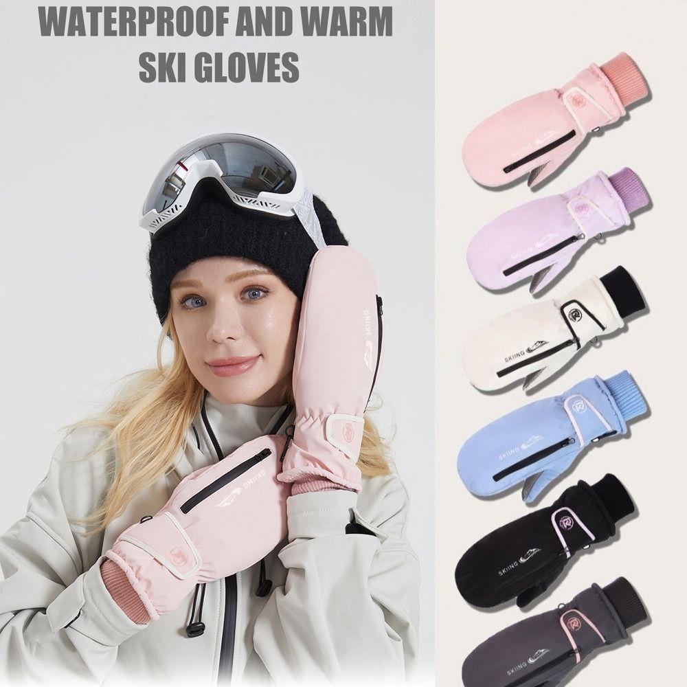 Touch Screen Snowboarding Gloves Thermal Mitten High Quality Snowmobile Mittens Unisex