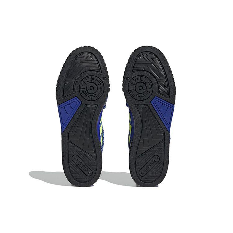 Adidas Neo D-Pad Модные Повседневные Нескользящие Износостойкие Низкие Кеды для Скейтборда Унисекс Кроссовки Синий Зеленый Желтый HQ7057