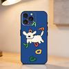 Пушистый Кудрявый Щенок Чехол Для Телефона Для iPhone 17,16,15,14,13,12,11 Plus,Pro Max,XS,Мягкий Силиконовый Черный Чехол